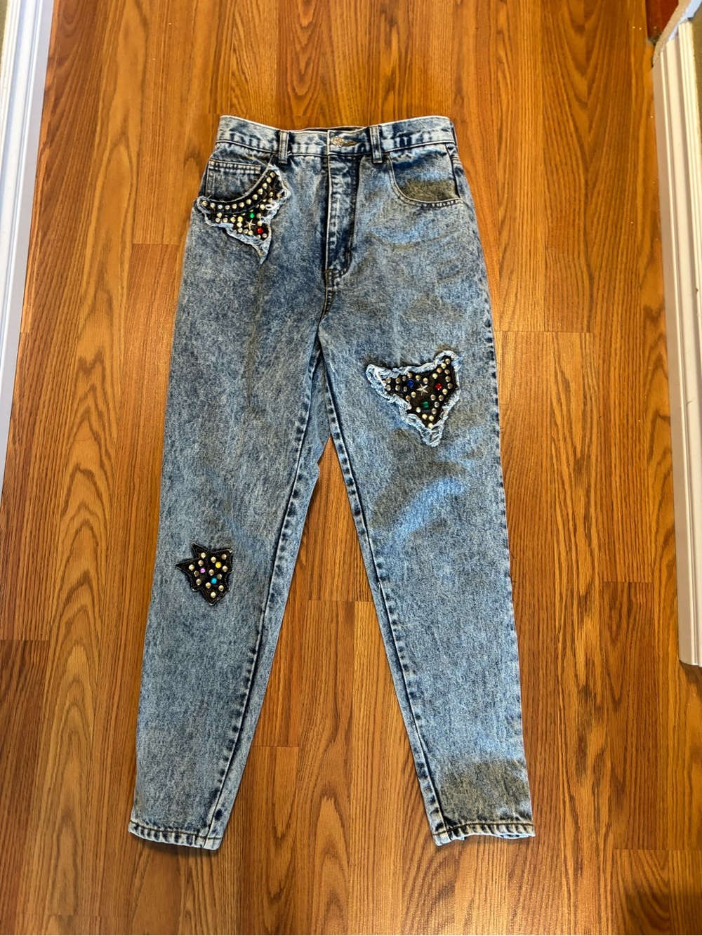 Vintage High-Waisted Acid Wash by Dakota Blue